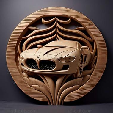 3D модель Maserati Coup (STL)